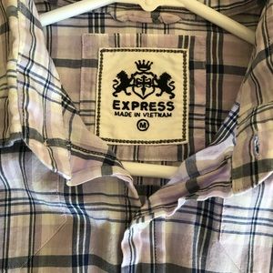 Light Purple Express Men’s long Sleeve Shirt